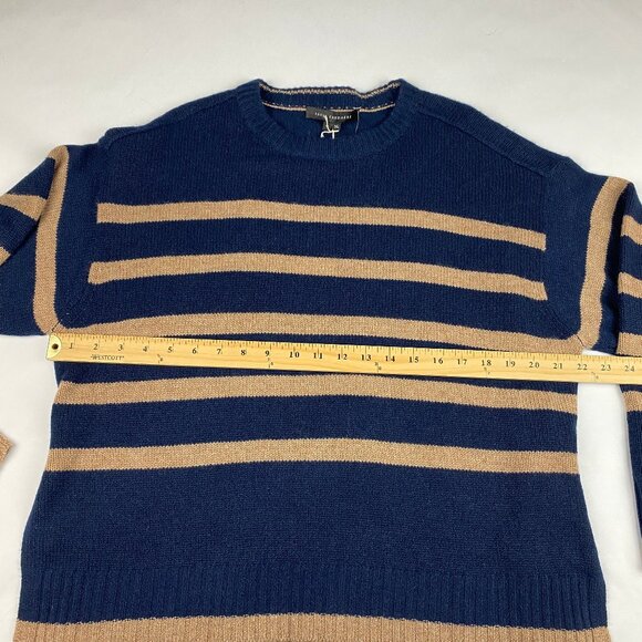 NWT Skull Cashmere 360 Cashmere Sweater Women's Size Medium Striped - Picture 13 of 16